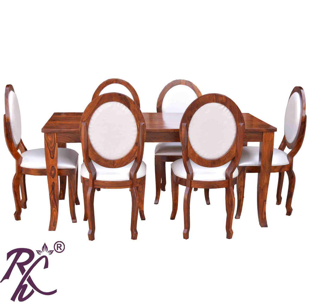 Solid Wood Royal Dining Set  ( 6 Seater) Set