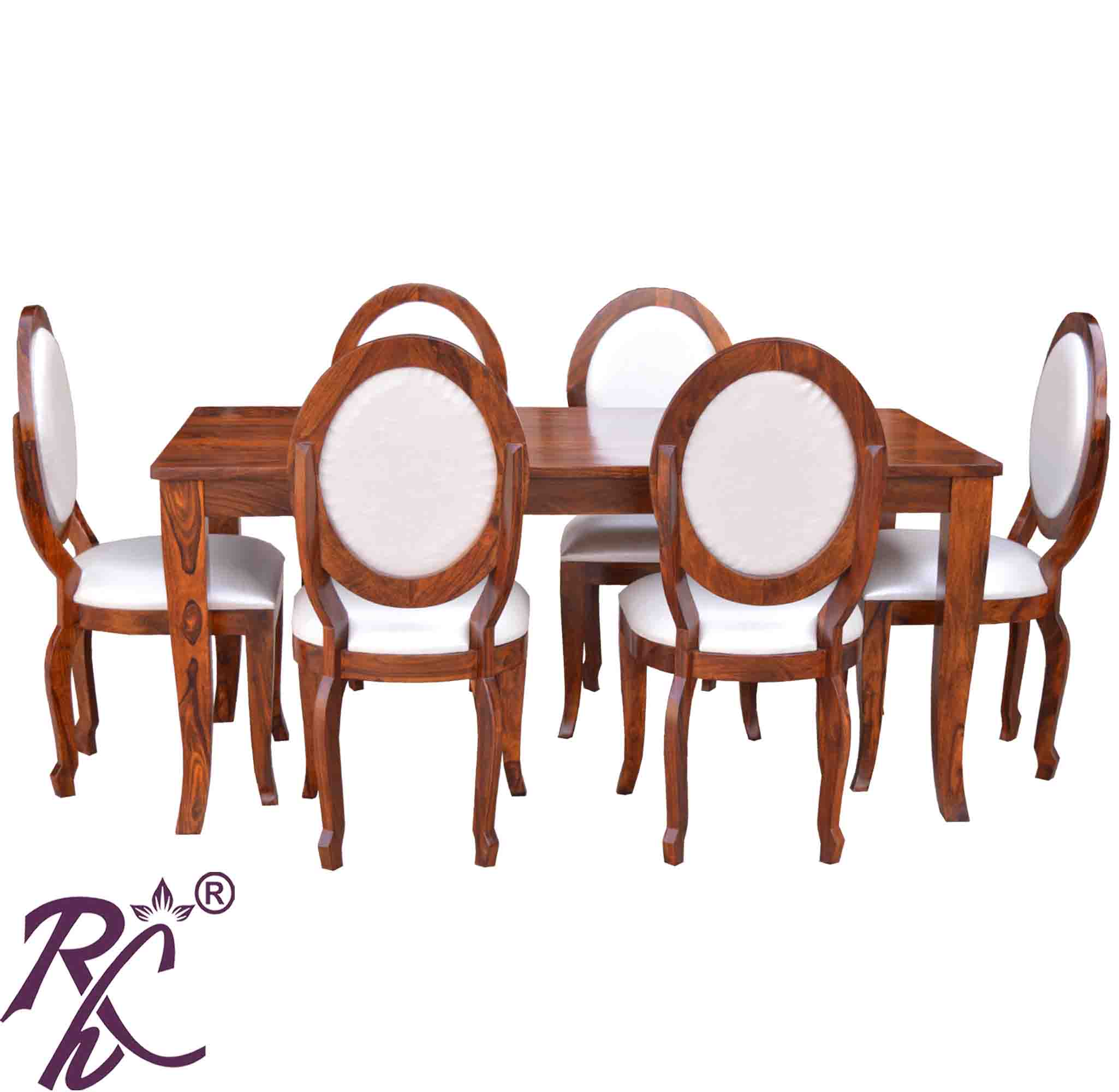 Solid Wood Royal Dining Set  ( 6 Seater) Set
