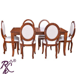 Solid Wood Royal Dining Set  ( 6 Seater) Set