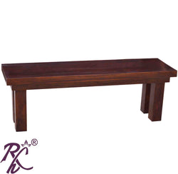 Solid Wood Cube Top Bench
