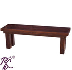 Solid Wood Cube Top Bench