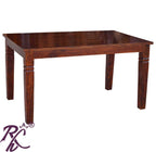Wooden Throat Design Dining Set 4 Seater