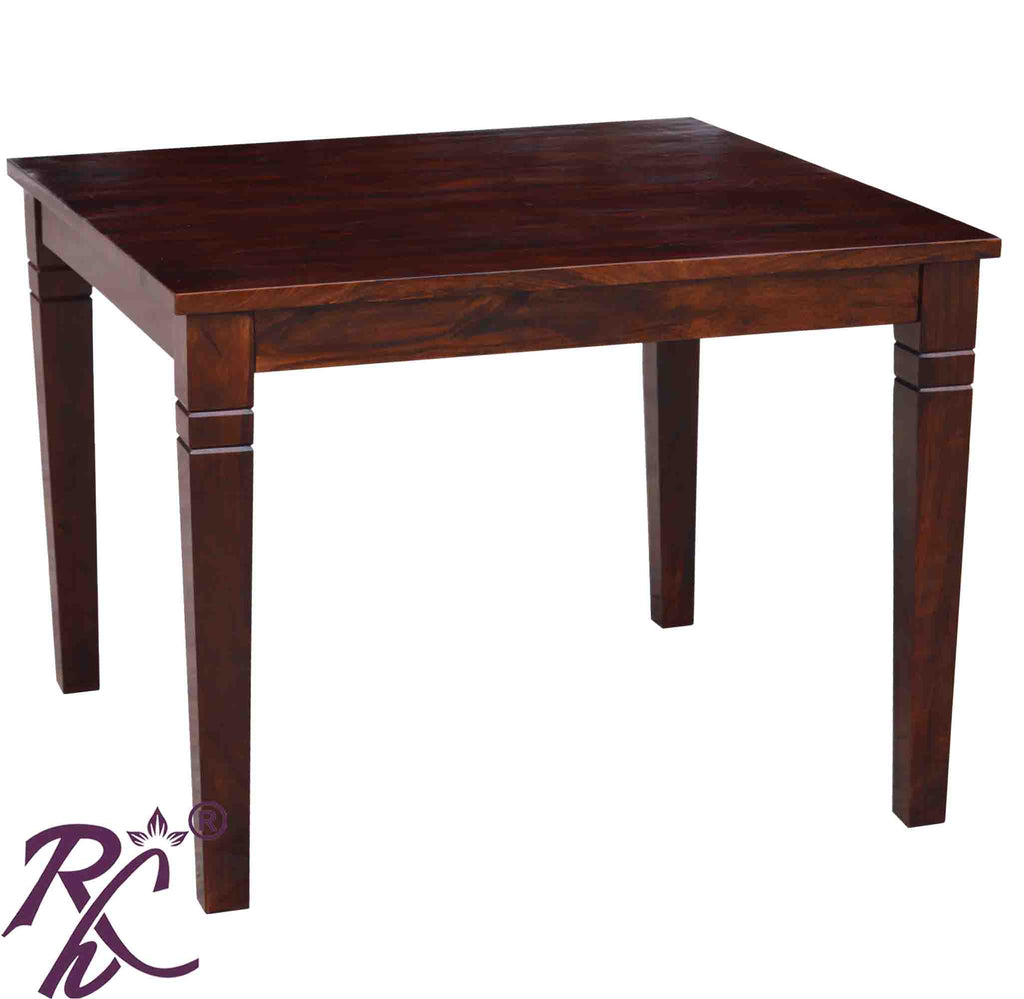 Solid Wood Throat Design 2 Seater Dining