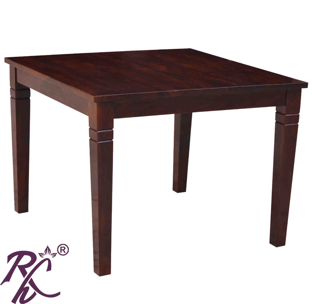 Solid Wood Throat Design 2 Seater Dining