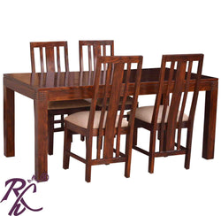 Solid Wood Oriel Dining Set ( 4 Seater )
