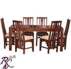 Solid Wood Oriel Dining Set ( 6 Seater ) Set