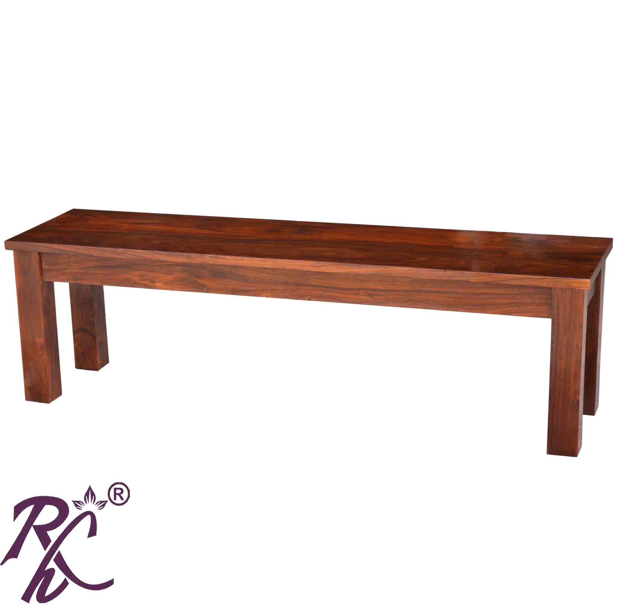 Solid Wooden Bench - RAJ HANDICRAFT