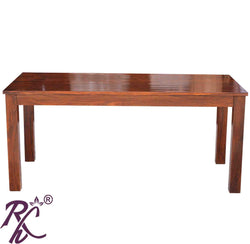 Wooden Plain Design Dining 6 Seater