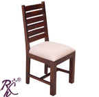 Solid Wood Round Shape Dining Set 4 Seater