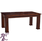 Solid Wooden Recto Design Top Dining Set ( 6 Seater ) Set