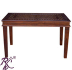 Solid Wood Jiksa Jali Design Dining 4 Seater