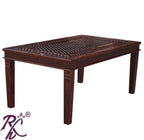 Solid Wood Jiksa Jali Design Dining Table