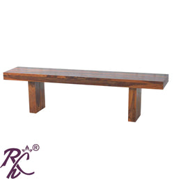 Solid Wood Capital Bench