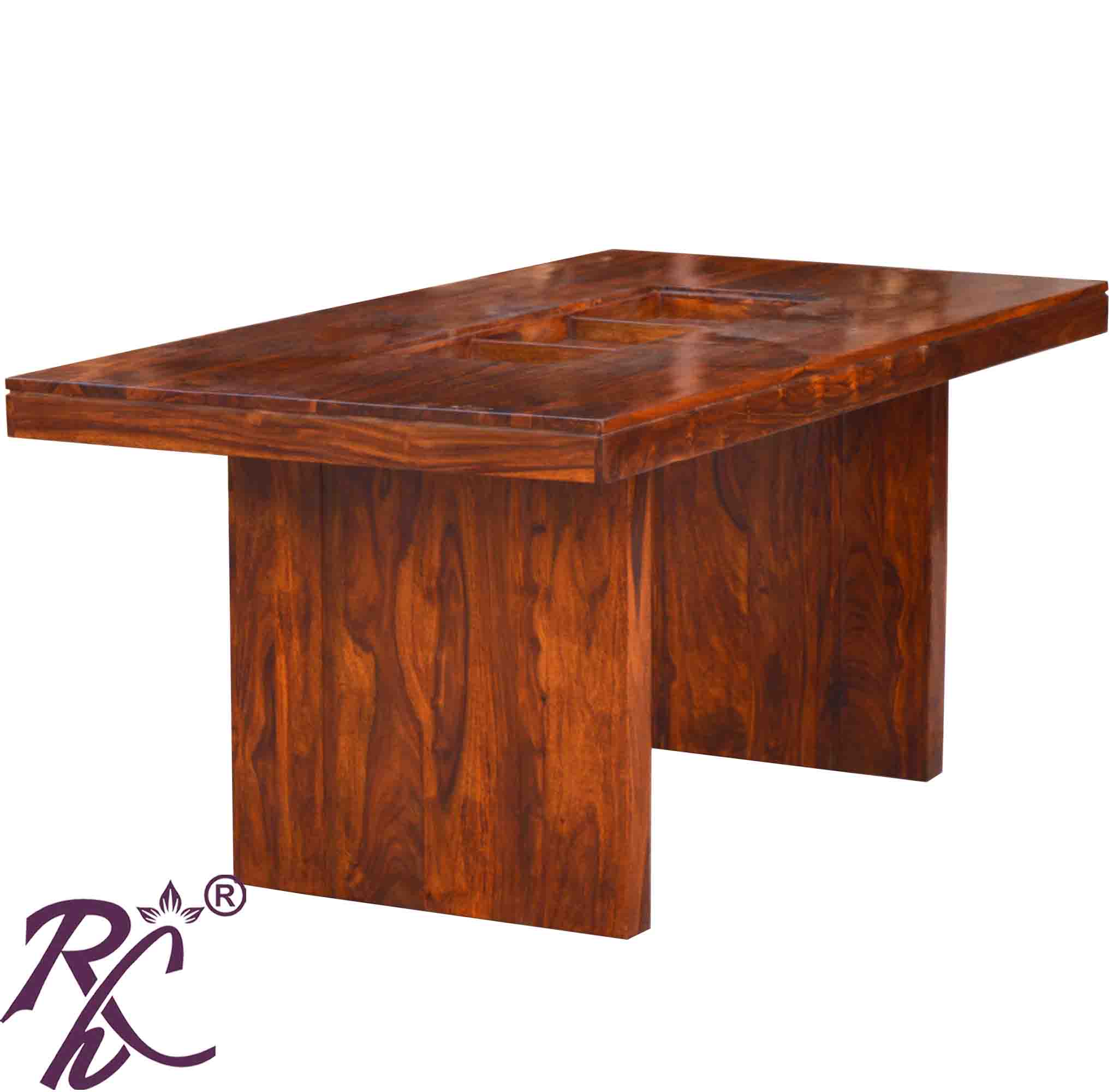 Solid Wood Leroy Design Dining 6 Seater