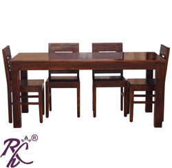 Solid Wood Urban Dining Set  4 Seater