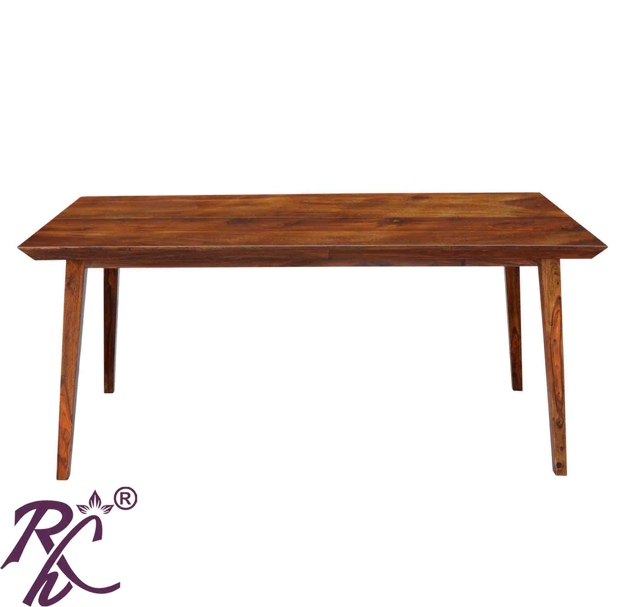 Solid Wood Tapper Top Dining 6 Seater - RAJ HANDICRAFT
