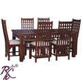 Solid Wood Kubera Design Dining Set ( 6 Setaer )
