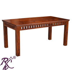 Solid Wood Kubera Design Dining 6 Seater