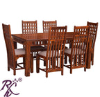 Solid Wood Kubera Design Dining Set ( 6 Setaer )