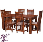 Solid Wood Kubera Design Dining Set ( 6 Setaer )