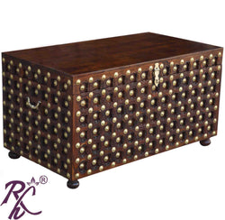 Solid Wood Bakhra Design Box