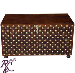Solid Wood Bakhra Design Box