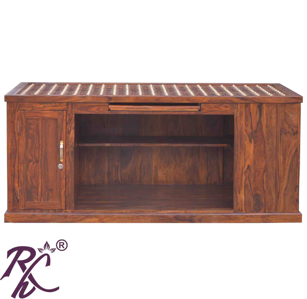 Solid Wooden Wood Bakhra Design Office Counter