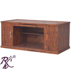 Solid Wooden Wood Bakhra Design Office Counter