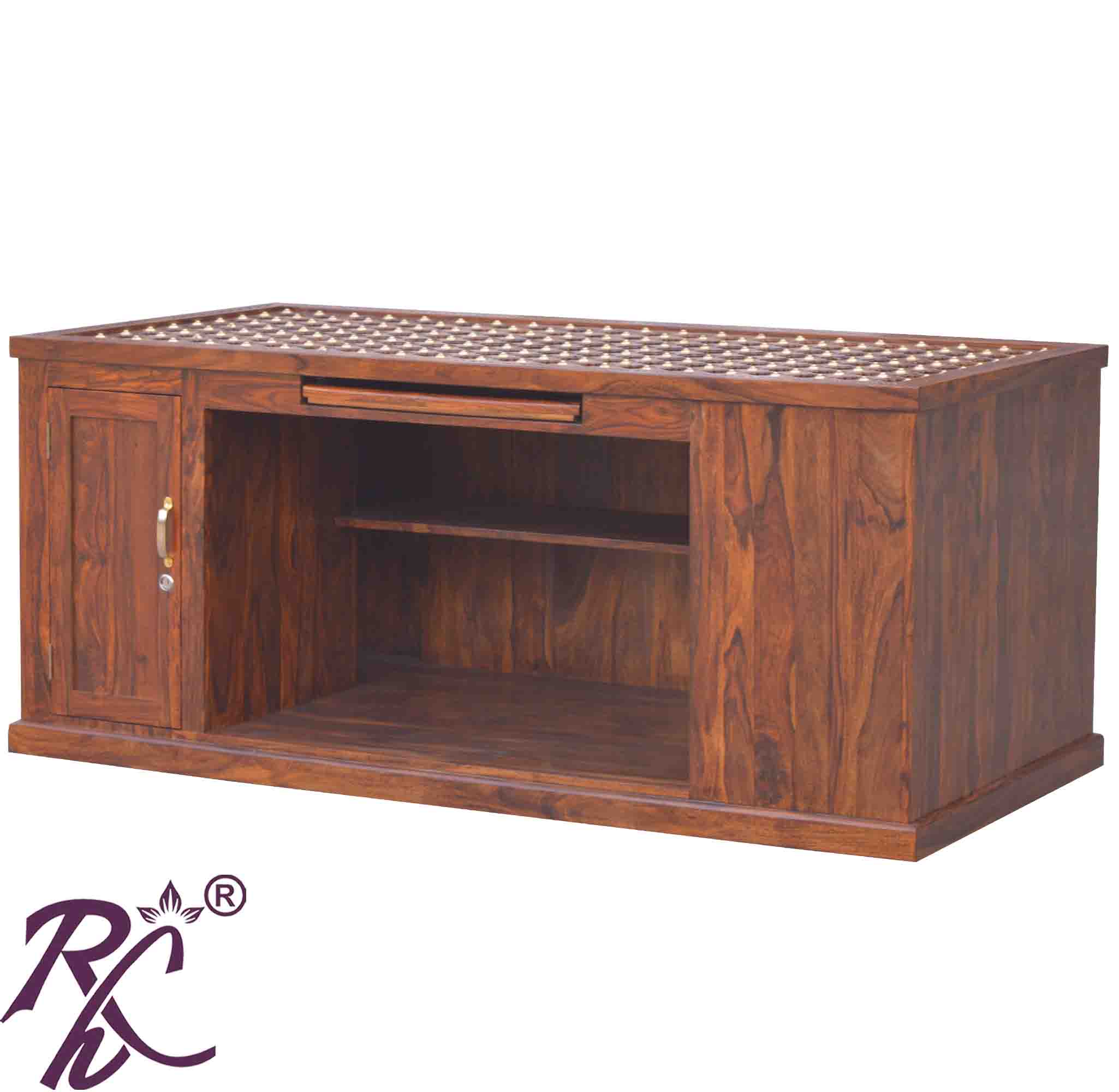 Solid Wooden Wood Bakhra Design Office Counter