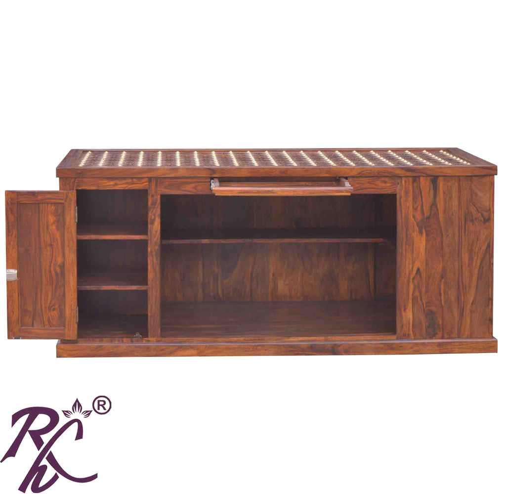 Solid Wooden Wood Bakhra Design Office Counter