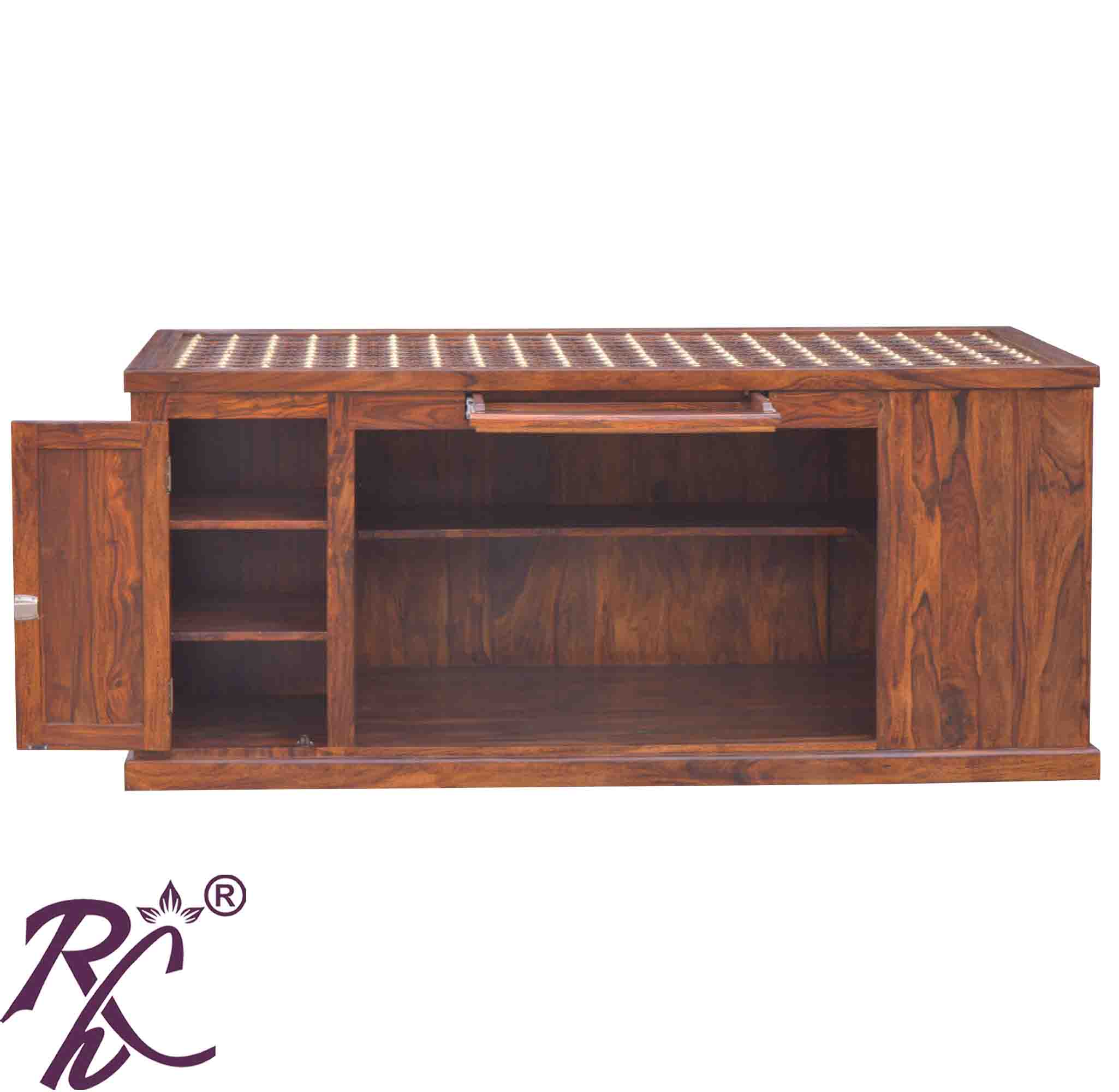 Solid Wooden Wood Bakhra Design Office Counter