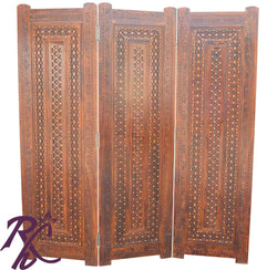 Solid Wood Wooden Jiksa Jali Design Screen